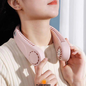 Portable Rechargeable Neck Fan